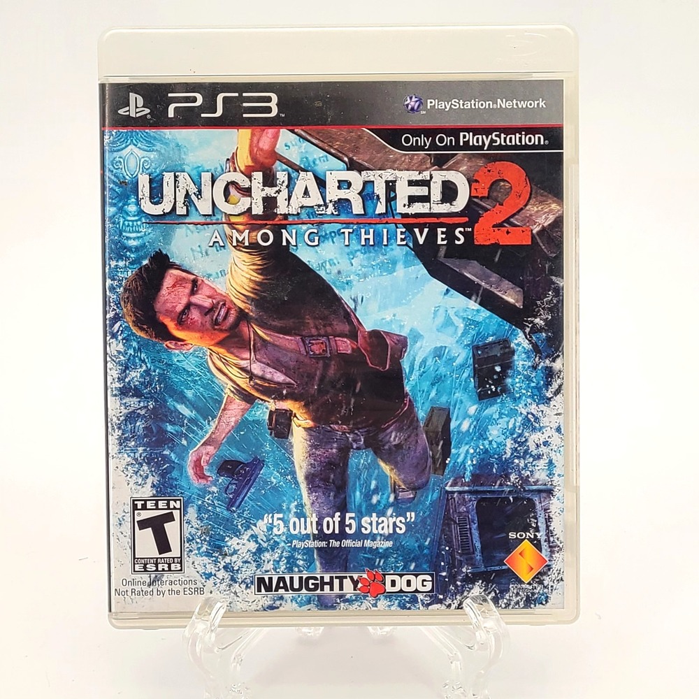 Uncharted 2: Among Thieves (Sony PlayStation 3, 2009) Complete PS3